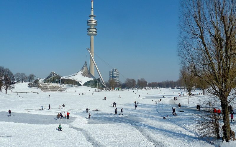Winter im Olympiapark, © München Tourismus, Werner Böhm